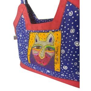 Vintage Laurel Burch‎ Cat Shoulder Bag Embroidered Embellished Sequin Retro
Y2K